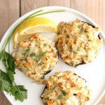 crab stuffed mushrooms low carb recipe createdbydiane.com