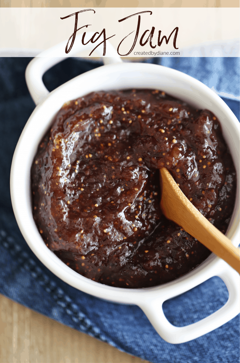 fig jam recipe createdbydiane.com