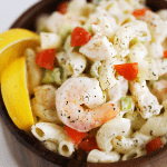 shrimp macaroni salad recipe createdbydiane.com