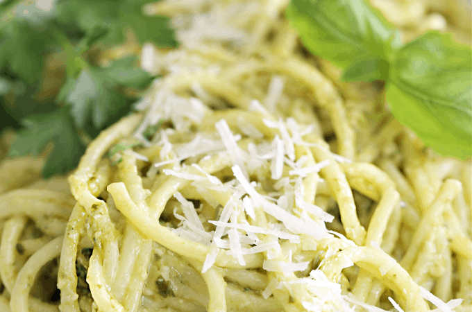 Buttermilk Pesto Pasta Recipe createdbydiane.com