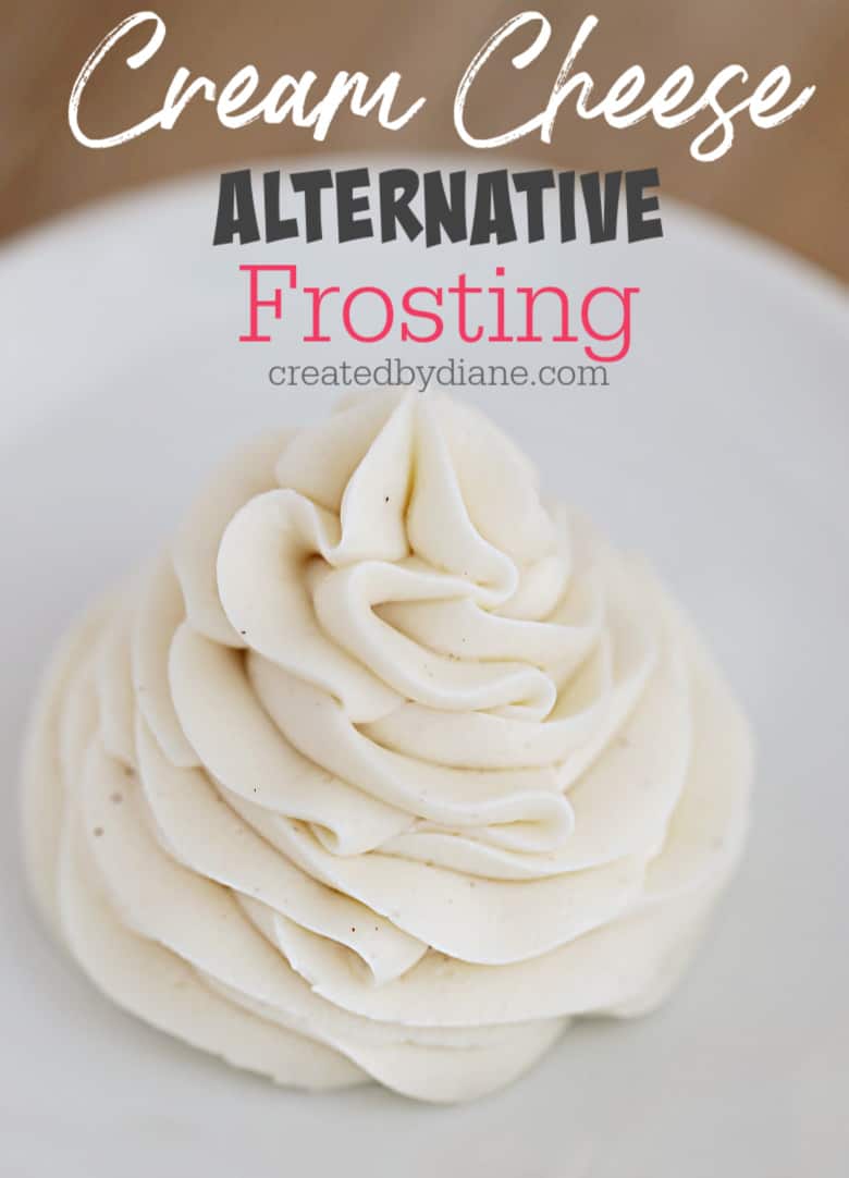 Alternative Cream Cheese Frosting Created by Diane