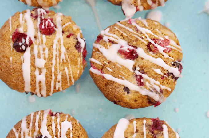 Cranberry Banana Muffins createdbydiane.com