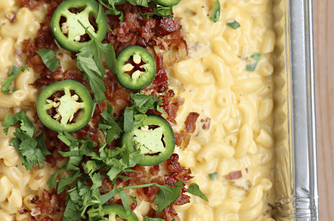 Jalapeno Bacon Mac and Cheese Recipe from CREATEDBYDIANE.COM