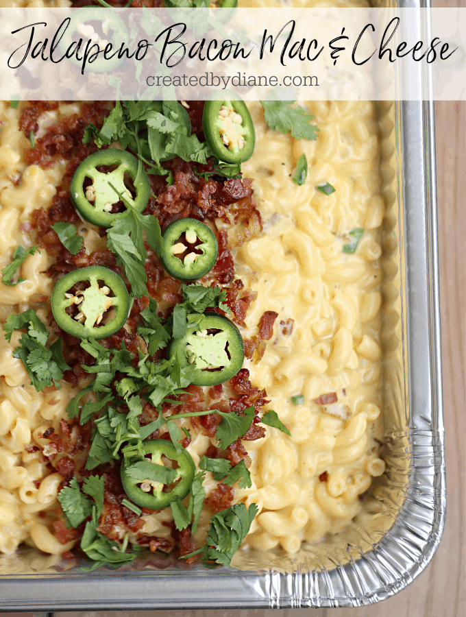 Jalapeno Bacon Mac and Cheese Recipe from CREATEDBYDIANE.COM
