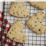 MINI CHOCOLATE CHIP chocolate chip, sugar cookies, cut out cookies createdbydiane.com