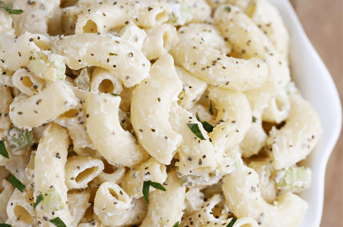 Macaroni Salad Recipe from CREATEDBYDIANE.COM