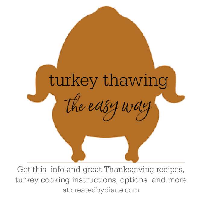 the EASIEST and FASTEST turkey thawing method createdbydiane.com