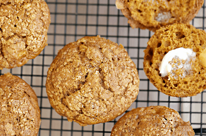 apple pumpkin muffins from createdbydiane.com