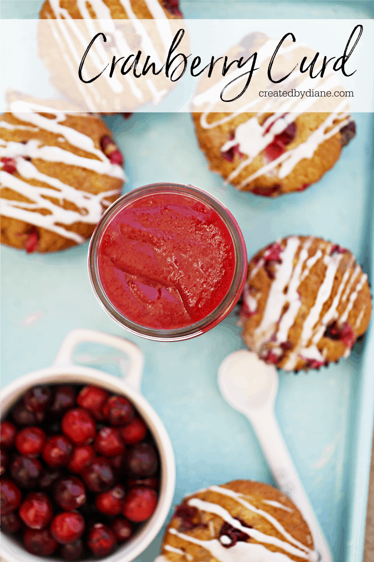 Cranberry Curd