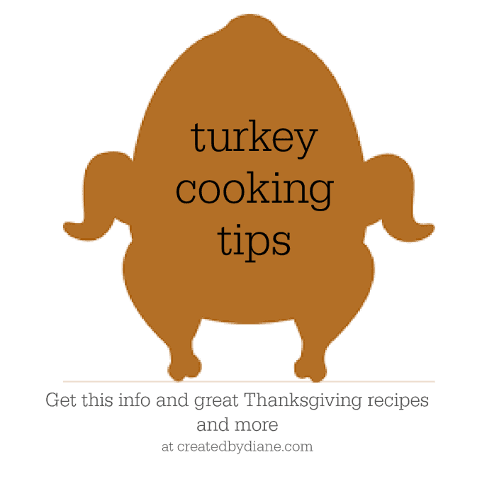 turkey cooking tips createdbydiane.com