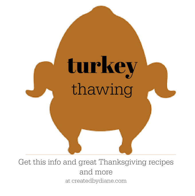 turkey thawing createdbydiane.com