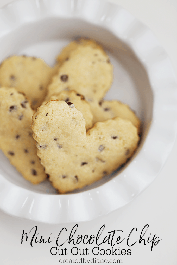 simple chocolate chip cut out cookie recipe createdbydiane.com