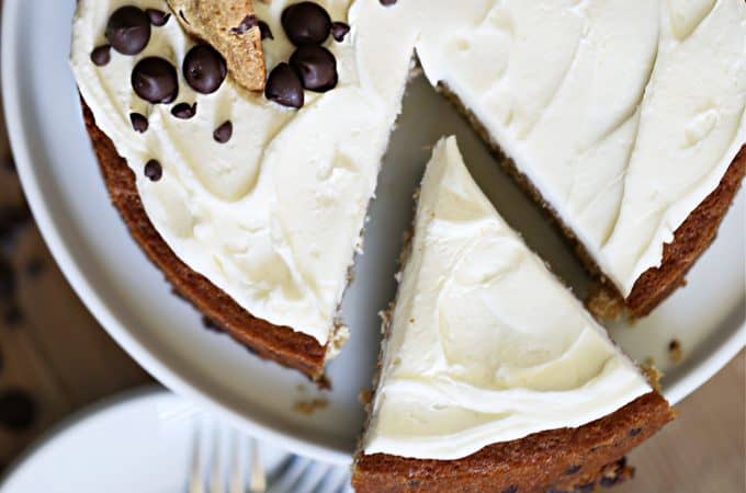 CHOCOLATE CHIP CAKE createdbydiane.com