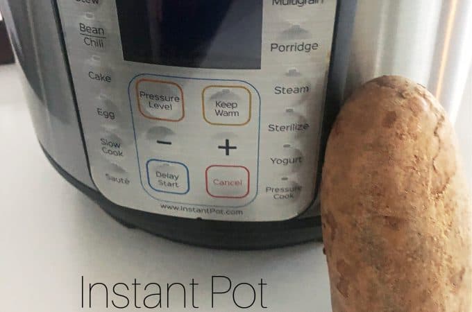 Instant Pot BAKED Potatoes from createdbydiane.com