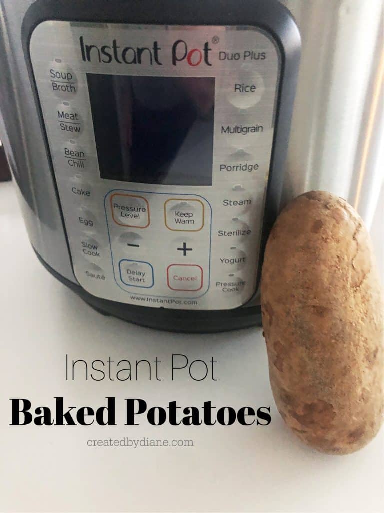 Instant Pot Baked Potatoes