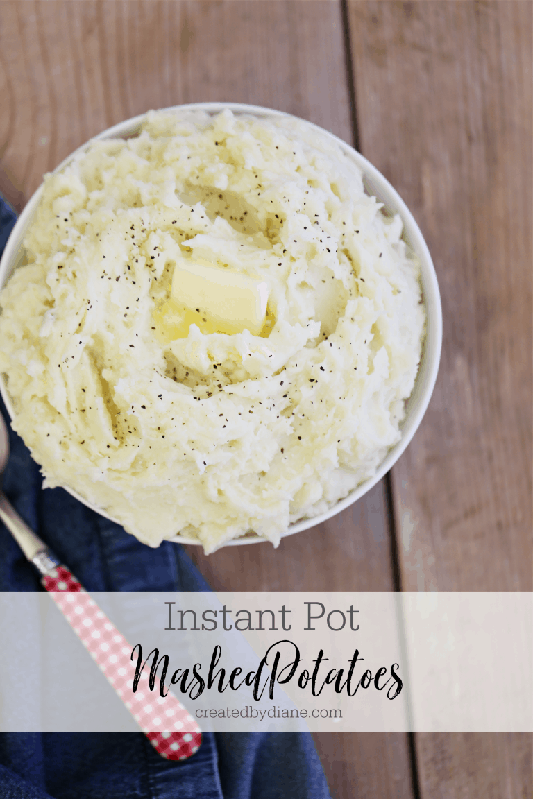 Instant Pot Mashed Potatoes