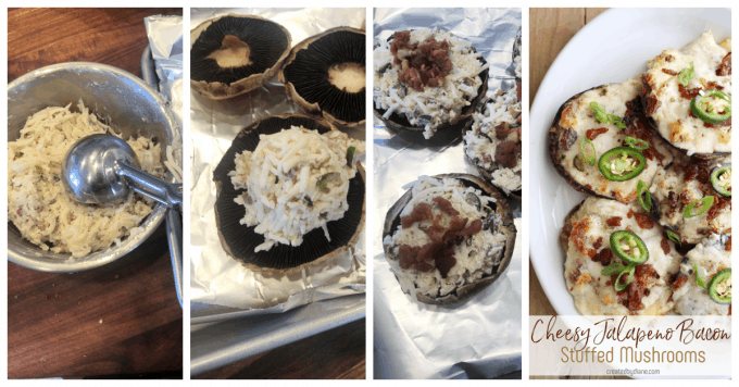 how to make stuffed mushrooms createdbydiane.com