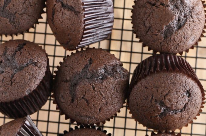 CHOCOLATE CUPCAKES from createdbydiane.com