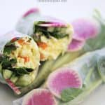 Egg Salad Spring Rolls createdbydiane.com