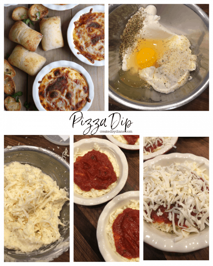 How to make PIZZA DIP, Ricotta Cheese Recipe createdbydiane.com