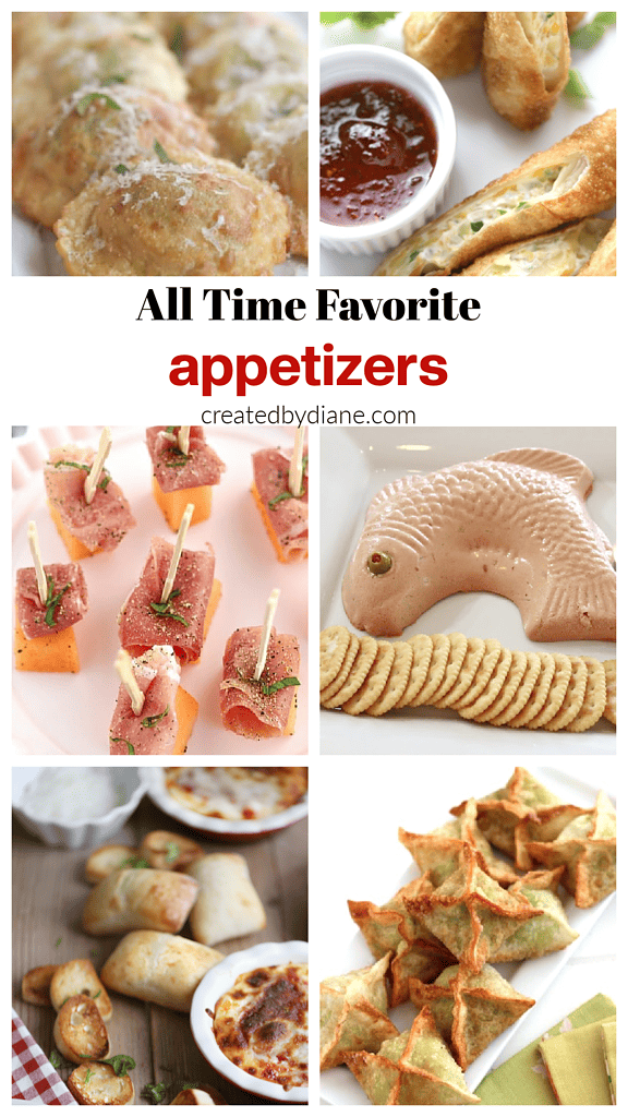 6 best appetizer recipes createdbydiane.com