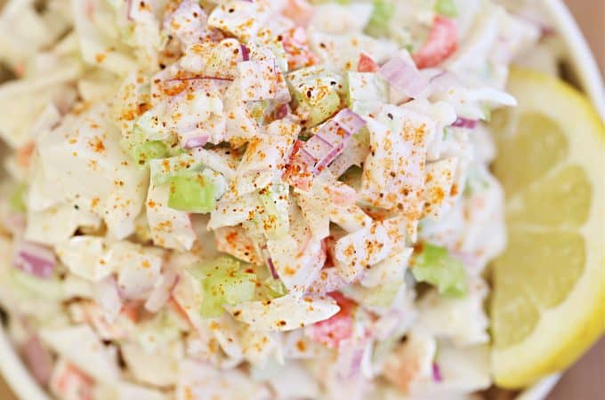 Seafood Salad Recipe createdbydiane.com