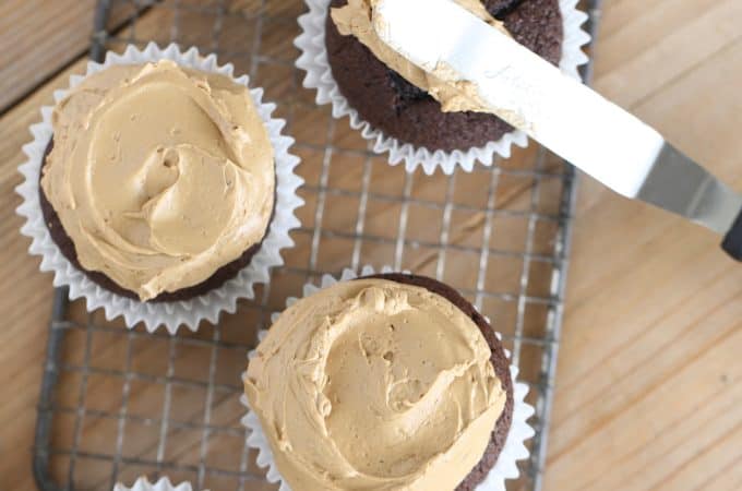 coffee swiss meringue frosting RECIPE at createdbydiane.com