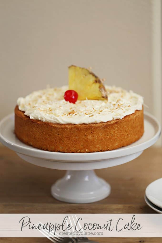 Pineapple Coconut Cake createdbydiane.com