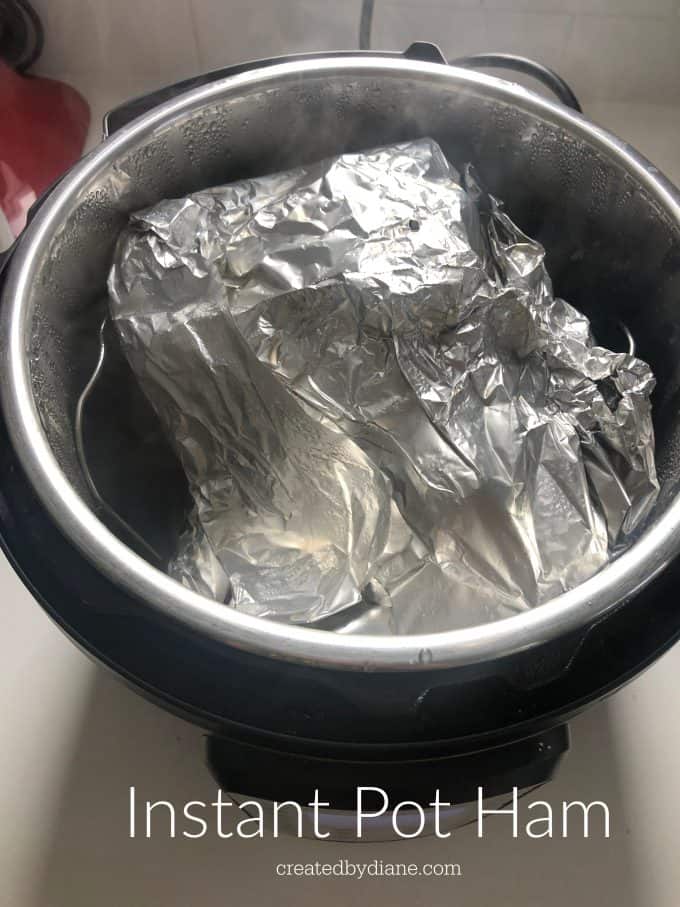 Instant Pot Ham recipe from createdbydiane.com