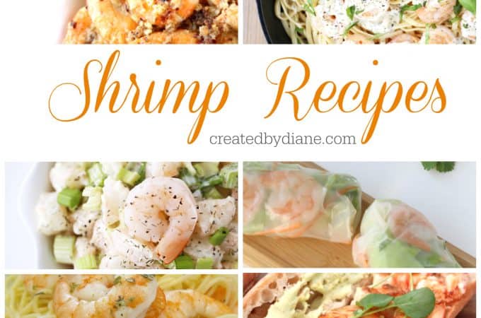Shrimp Recipes from createdbydiane.com