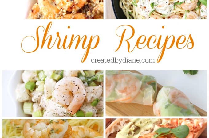 Shrimp Recipes from createdbydiane.com