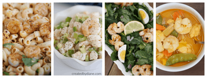 SHRIMP recipes from createdbydiane.com