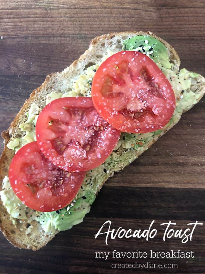 avocado toast createdbydiane.com