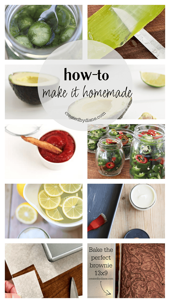 how to make it homemade createdbydiane