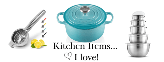 KITCHEN ITEMS I LOVE createdbydiane.com 