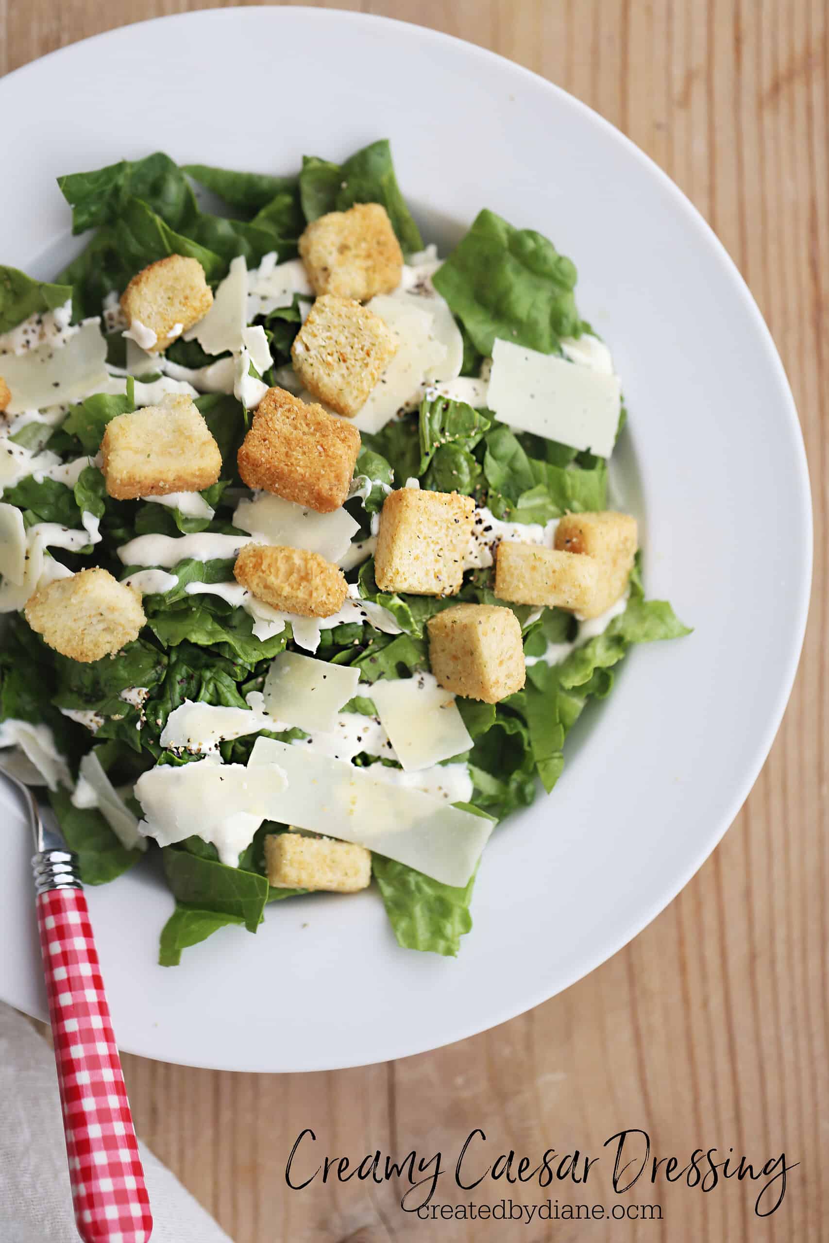 Creamy Caesar Dressing