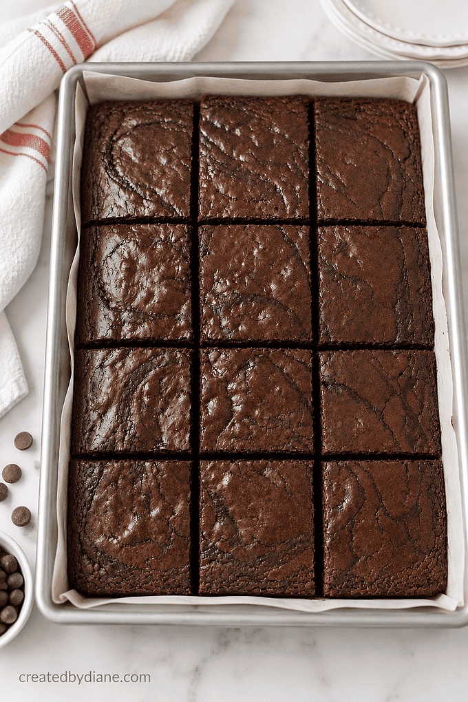 The best 13x9 brownie recipe