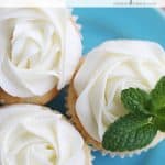 WASC white almond sour cream cupcakes createdbydiane.com