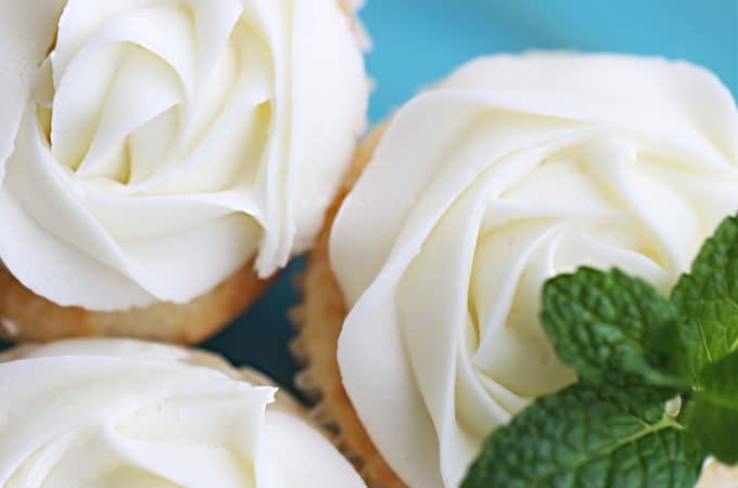 WASC white almond sour cream cupcakes createdbydiane.com