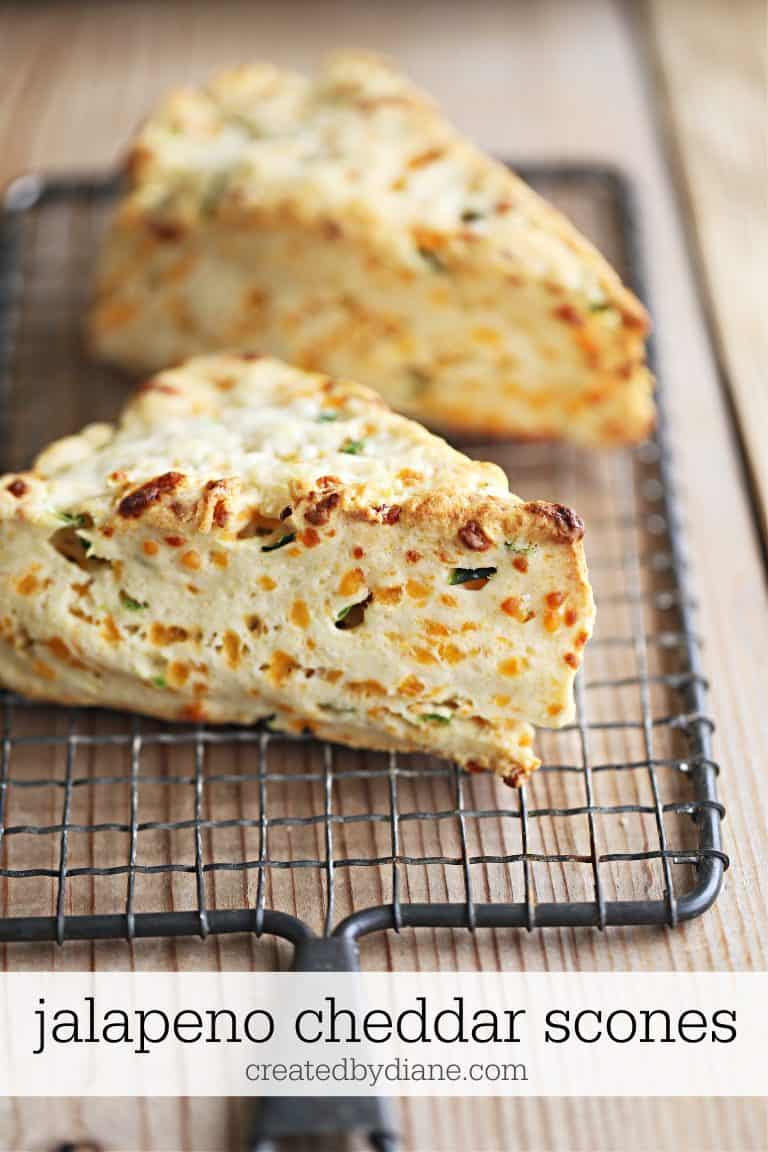 Jalapeno Cheddar Scones