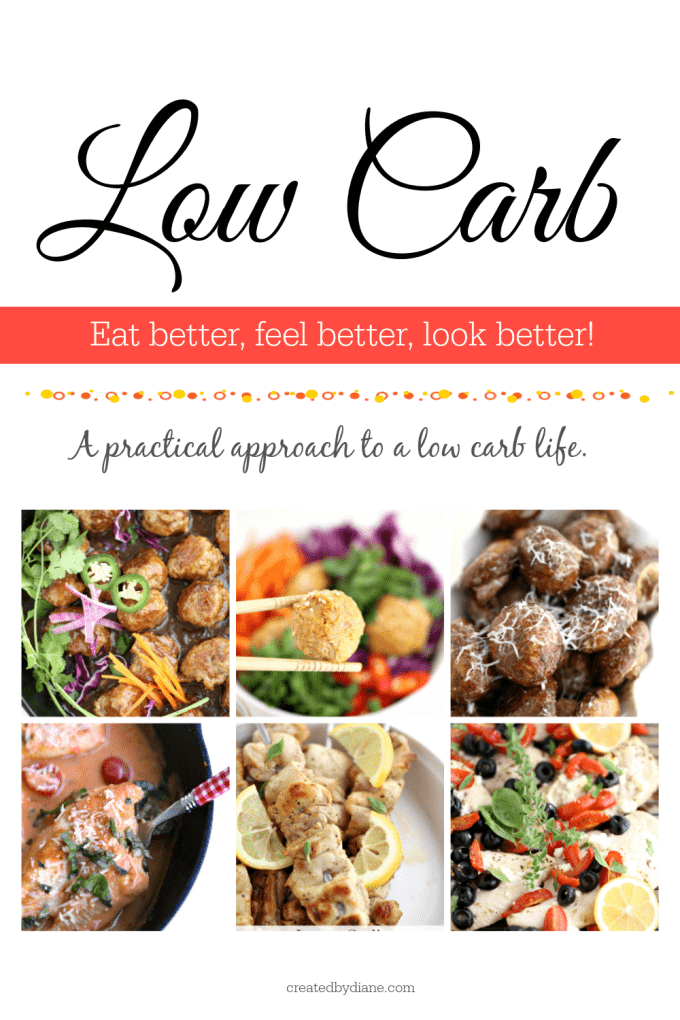 low carb PAGE createdbydiane.com