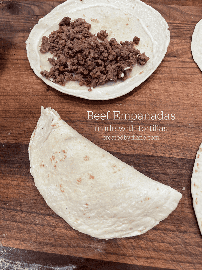 beef empanadas made with tortillas createdbydiane.com