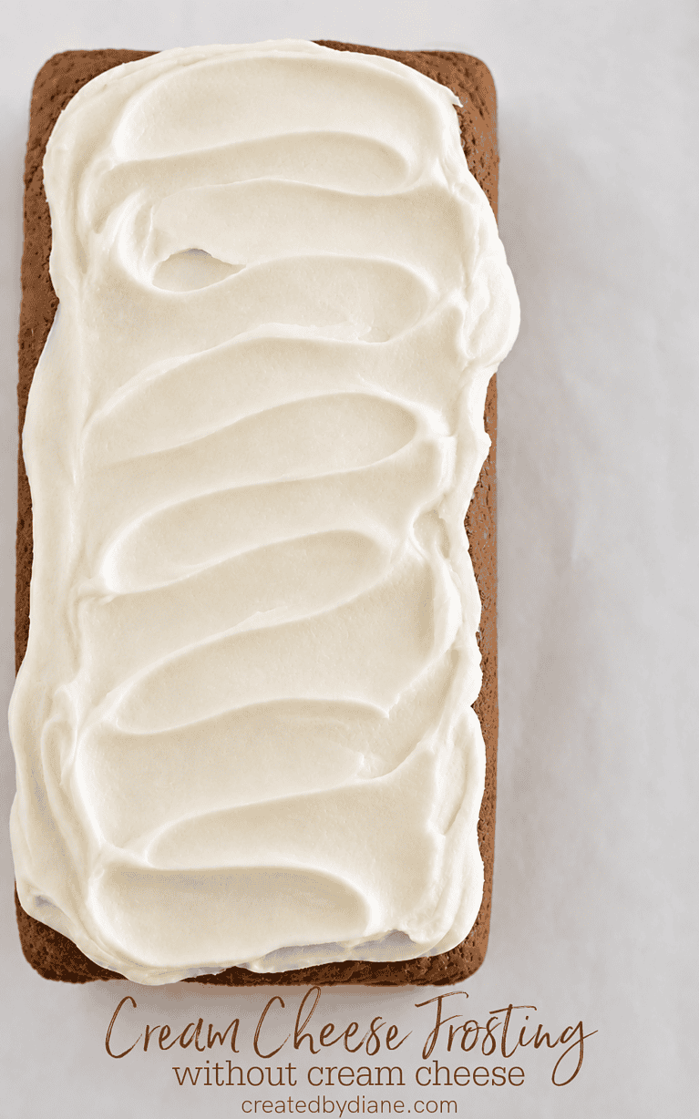 cream cheese frosting without cream cheese createdbydiane