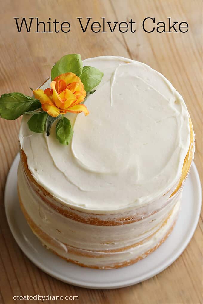 white velvet cake createdbydiane