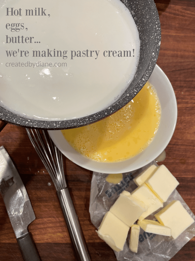 making pastry cream createdbydiane.com