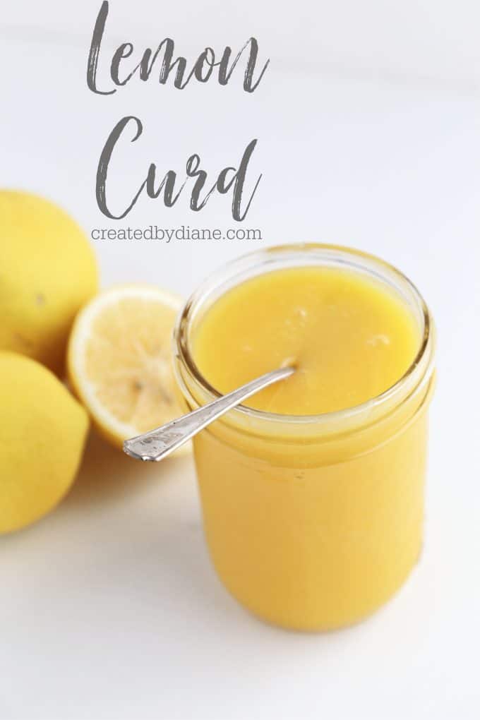 lemon curd recipe createdbydiane.com