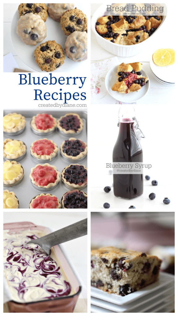 more great blueberry recipes createdbydiane.com