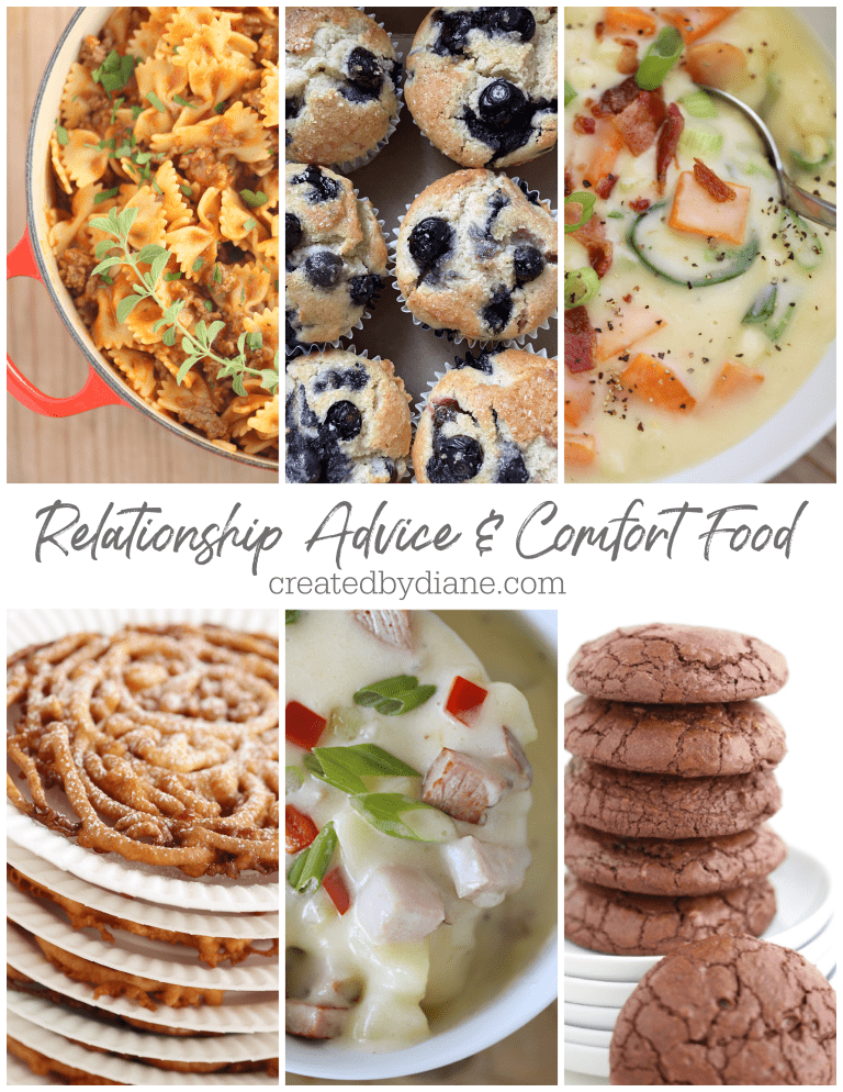 Advice and Comfort Food Recipes