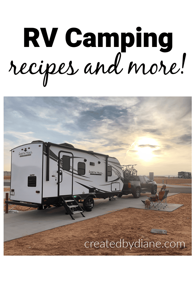 rv camping lake powell, recipes and more