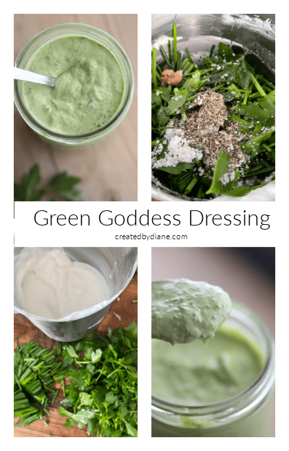 green goddess salad dressing createdbydiane.com